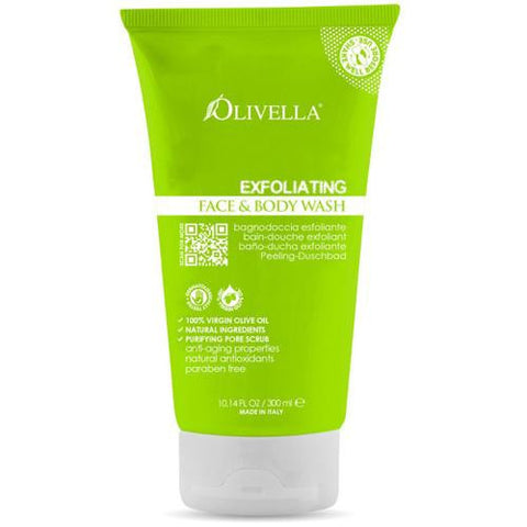 Olivella Face And Body Wash - Exfoliating - 10.14 Fl Oz