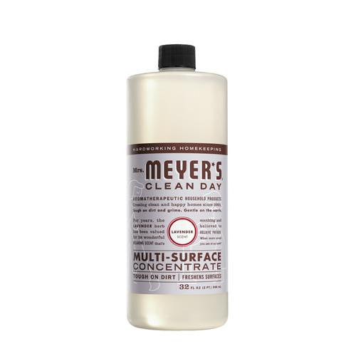 Mrs. Meyer's Multi Surface Concentrate - Lavender - 32 Fl Oz - Case Of 6