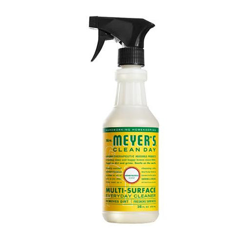 Mrs. Meyer's Multi Surface Spray Cleaner - Honeysuckle - 16 Fl Oz - Case Of 6