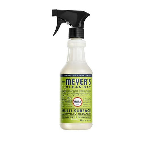 Mrs. Meyer's Multi Surface Spray Cleaner - Lemon Verbena - 16 Fl Oz - Case Of 6