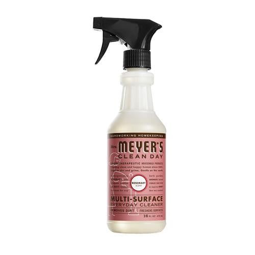 Mrs. Meyer's Multi Surface Spray Cleaner - Rosemary - 16 Fl Oz - Case Of 6