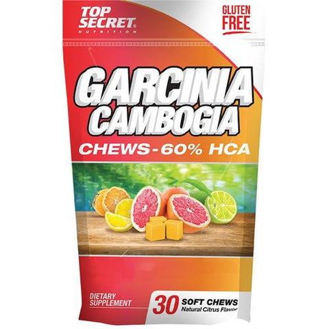 Top Secret Nutrition Garcinia Cambogia Chews - 60 Percent Hca - 30 Count