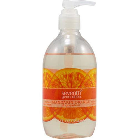 Seventh Generation Hand Wash - Natural - Orange Grpfr - 12 Fl Oz - 1 Case