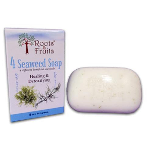 Roots And Fruits Bar Soap - 4 Seaweed - 5 Oz