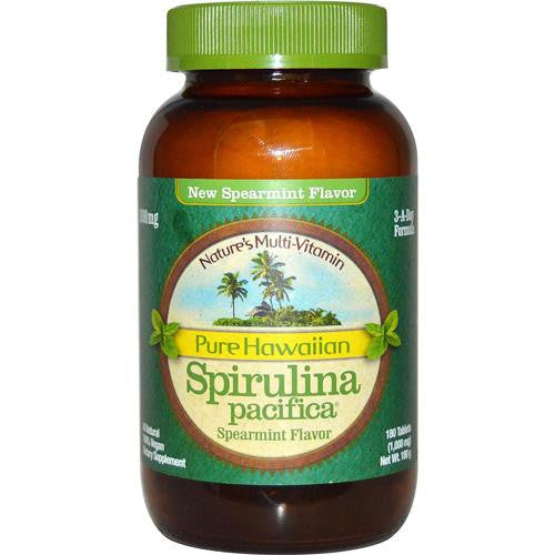 Nutrex Hawaii Spirulina Pacifica - Spearmint - 180 Tablets