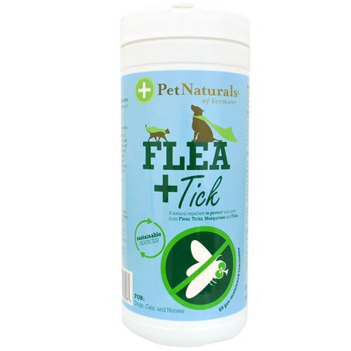 Pet Naturals Of Vermont Wipes - Flea And Tick Repellent - 60 Count