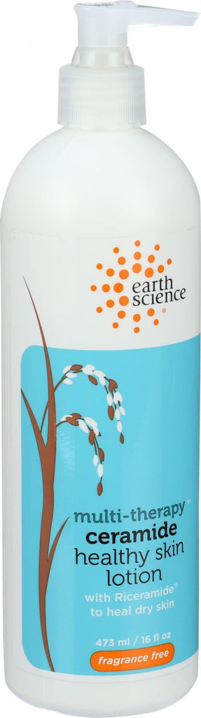 Earth Science Lotion - Multi Therapy Ceramide Healthy Skin - 16 Oz