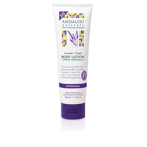 Andalou Naturals Body Lotion - Lavender Thyme Refreshing - 8 Fl Oz