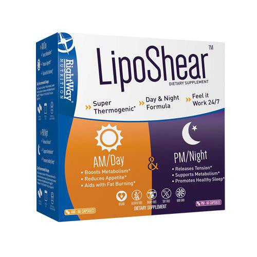 Rightway Nutrition Liposhear - 120 Capsules