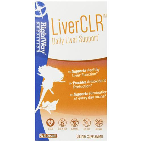 Rightway Nutrition Liverclr - 60 Capsules