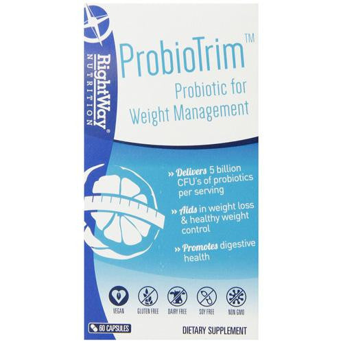 Rightway Nutrition Probiotrim - 60 Capsules