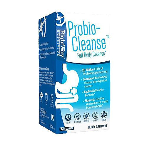 Rightway Nutrition Probio Cleanse - 60 Capsules