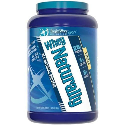 Rightway Nutrition Whey - Naturally - Vanilla - 679 Grams