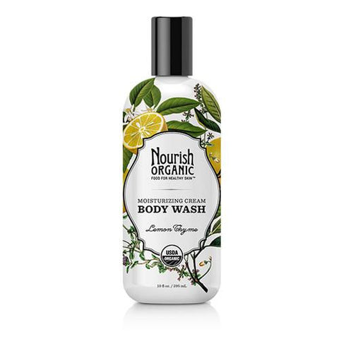 Nourish Body Wash - Organic - Lemon Thyme - 10 Fl Oz