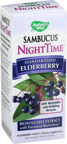 Nature's Way Sambucus - Nighttime - 4 Oz