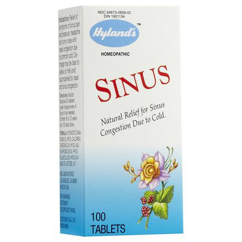 Hylands Homepathic Sinus Relief - 100 Tablets