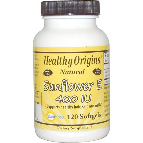 Healthy Origins Sunflower Vitamin E - 400 Iu - 120 Softgels