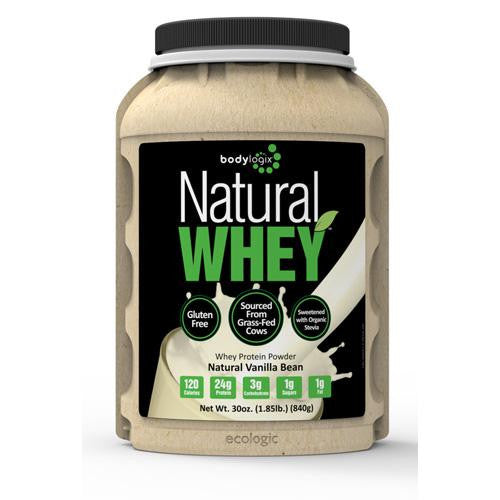 Bodylogix Protein Powder - Natural Whey - Vanilla Bean - 1.85 Lb