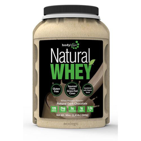 Bodylogix Protein Powder - Natural Whey - Dark Chocolate - 1.85 Lb