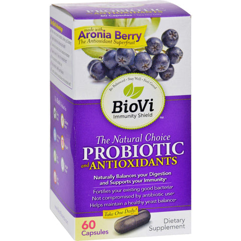 Biovi Probiotic - Antioxidant Blend - 60 Capsules