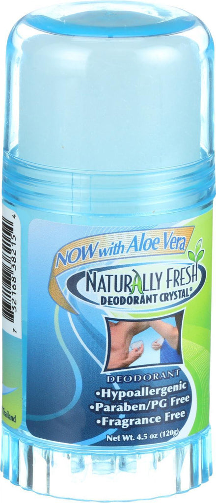 Naturally Fresh Deodorant Crystal - Stick - Clear - Blue - 4.25 Oz